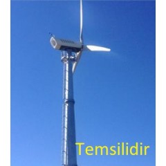 Rüzgar Türbin Direği (Sabit) (Free-standing  Tower ) (50~ 100 kW Rüzgar Türbinleri için) 
