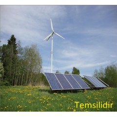 1,5 kW   Rüzgar ve Güneş Enerjili Hibrit Enerji Sistemi