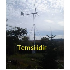 1,5 kW  AD 2.8  (SW) Sabit Kanatlı Rüzgar Türbini  (Wind Turbine) ve On Grid İnverter Seti